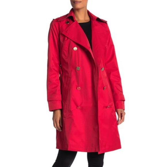 ๐ NWT ๐ Michael Kors Missy Notch Lapel Coat - Picture 1 of 3